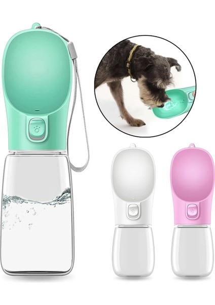 Beyaz Stil 350 ml Küçük Büyük Köpekler Için Pet Köpek Su Şişesi Taşınabilir Pet Açık Içme Kabı Yavru Kedi Yürüyüş Seyahat Su Sebili Pet Besleyici (Yurt Dışından) fırsatları