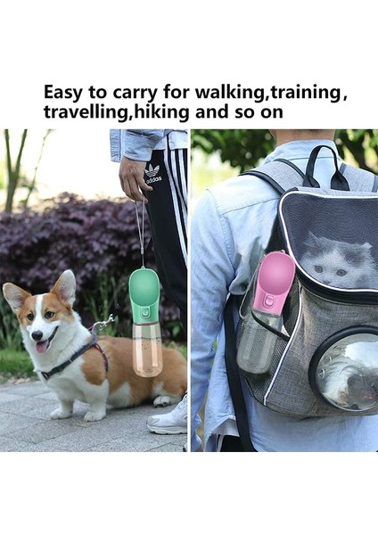 Beyaz Stil 350 ml Küçük Büyük Köpekler Için Pet Köpek Su Şişesi Taşınabilir Pet Açık Içme Kabı Yavru Kedi Yürüyüş Seyahat Su Sebili Pet Besleyici (Yurt Dışından) indirimleri