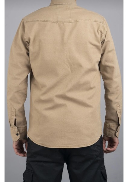 3A Moda Yxcslim Fit Erkek Kot Gömlek fırsatları