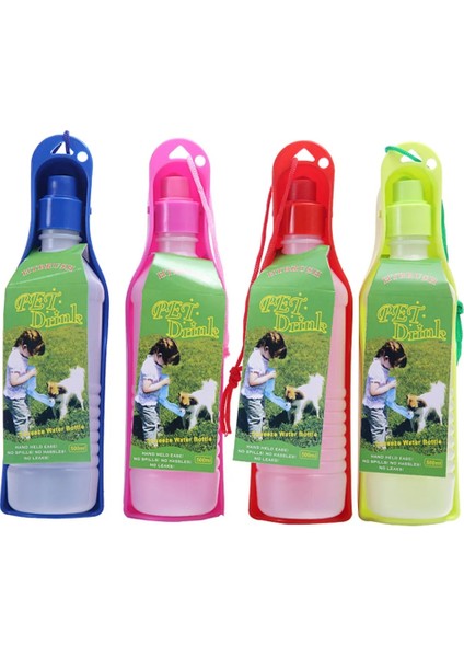 Kırmızı Stil 250 ml ml Pet Köpek Su Şişesi Plastik Taşınabilir Su Şişesi Yaz Evcil Açık Seyahat Içme Suyu Besleyici Kase Evcil Hayvan Malzemeleri (Yurt Dışından) indirimleri
