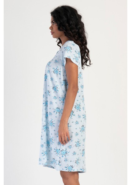 Pamuklu Kadın Kısa Kol Kısa Boy Gecelik , 161679 fiyatları