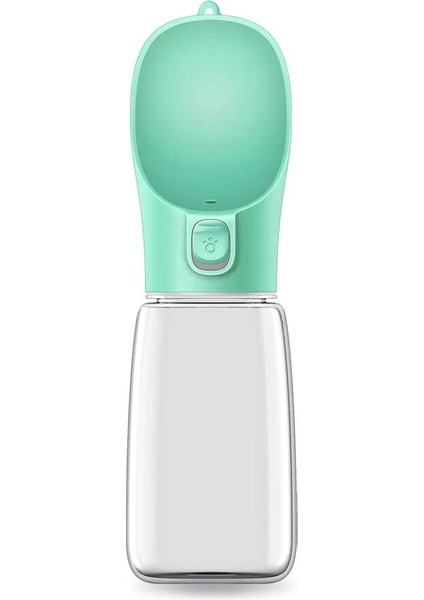 Yeşil Stil 550ML Sıcak Taşınabilir Köpek Su Şişesi Kase Waterer Pet Köpek Tiryakisi Besleyici Seyahat Yavrusu Içme Kaseler Açık Dağıtıcı Aksesuarları (Yurt Dışından)