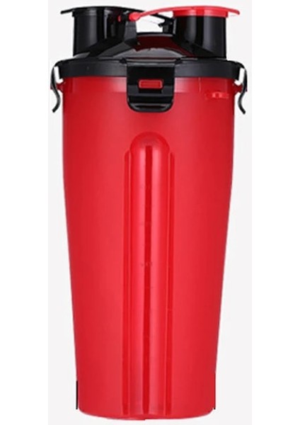 Kırmızı Şişe Stili M Beden Taşınabilir Pet Besleme Içme Şişesi Kase Köpekler Kediler Için Açık Seyahat Yavrusu Köpek Kedi Su Maması Konteyner Depolama Pet Besleyici Fincan (Yurt Dışından)