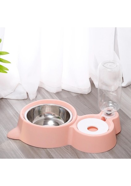 B-Pembe Tarzı Otomatik Pet Besleyici Su Sebili Kedi Köpek Içme Kabı Köpekler Besleme Tabağı Evcil Hayvan Ürünleri Silikon Kaseler Kediler Evcil Hayvanlar Için Ürünler (Yurt Dışından)