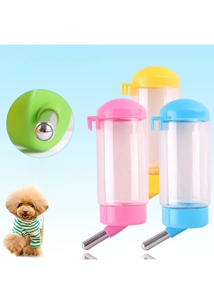 Sarı Stil Pet Köpek Suluk 400ML Köpek Self Servis Suluk Açık Köpek Yürüyüşü Içme Şişesi Evcil Hayvan Yetiştiriciliği Nipel Suluk (Yurt Dışından) modelleri