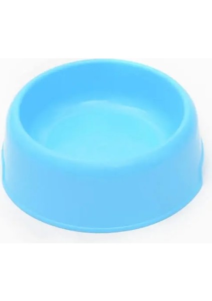 Mavi Stil Pet Besleyici Şeker Renk Küçük Plastgle Kase Kedi Köpek Maması Can Pet Malzemeleri Besleme Gıda Su Içme Kabı (Yurt Dışından)