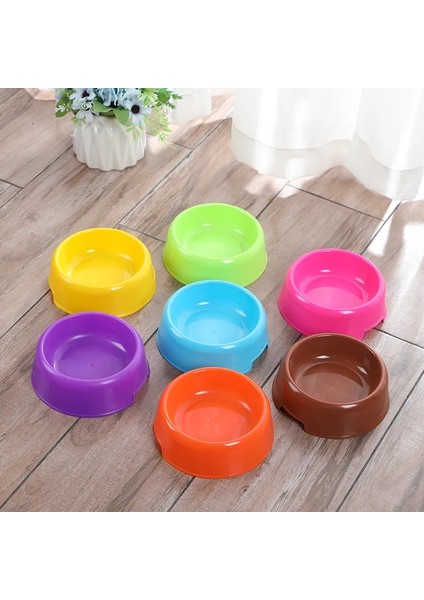 Mavi Stil Pet Besleyici Şeker Renk Küçük Plastgle Kase Kedi Köpek Maması Can Pet Malzemeleri Besleme Gıda Su Içme Kabı (Yurt Dışından) fiyatları