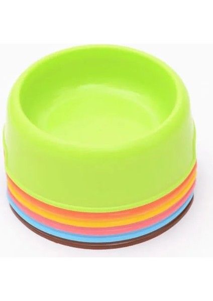 Mavi Stil Pet Besleyici Şeker Renk Küçük Plastgle Kase Kedi Köpek Maması Can Pet Malzemeleri Besleme Gıda Su Içme Kabı (Yurt Dışından) modelleri