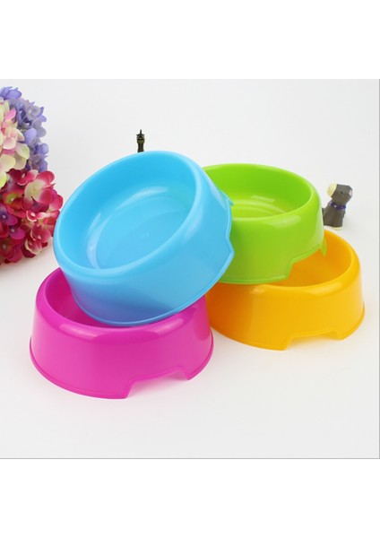NO.5486859 Stil Güvenlik Sevimli Çok Amaçlı Şeker Renk Plastik Köpek Kaseleri Besleme Suyu Gıda Yavrusu Besleyici Kedi Köpek Kaseleri Pet Besleme Malzemeleri (Yurt Dışından) fırsatları