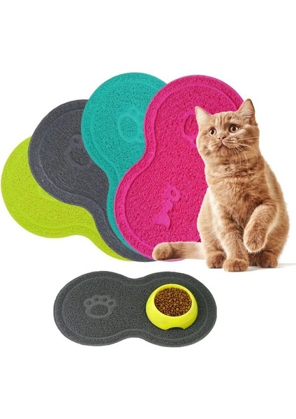 Pembe Tarzı Pet Köpek Yavrusu Kedi Besleme Mat Pad Sevimli Bulut Şekli Silikon Çanak Kase Gıda Yemi Yerleştirme Pet Aksesuarları Dropship (Yurt Dışından) modelleri