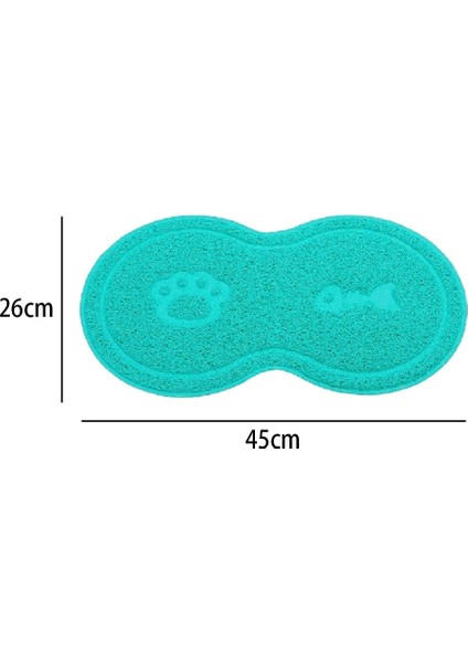 Gri Stil Pet Besleme Mat Köpek Kedi Yeme Içme Kase Pedi Su Geçirmez Pet Kum Mat Köpek Su Gıda Bulaşık Tepsisi Pet Için Pvc Besleme Placemat (Yurt Dışından) modelleri