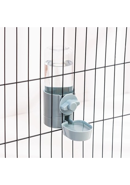 Mavi-Gs Tarzı 2021 Yeni Pet Köpek Kaseleri Kedi Otomatik Besleyici Kase Süspansiyon Dingwater 500ML Şişe Pet Kafes Hayvanlar Malzemeleri Için Uygun (Yurt Dışından)