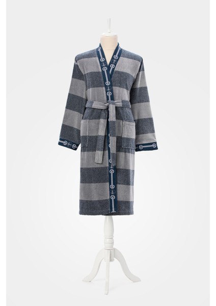Summer Heat Sailor Kadife Kimono Bornoz L Beden