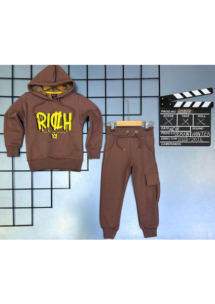 Kapüşonlu Kargo Cep Eşofman Takımı modelleri