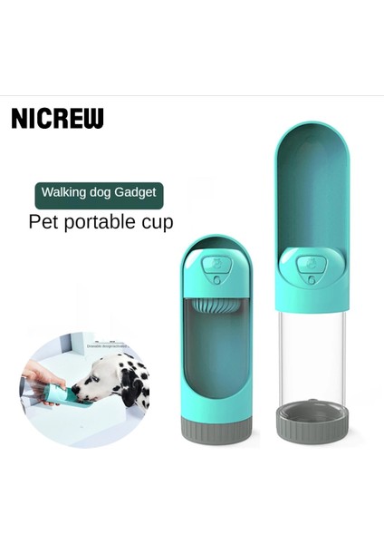 Taze Mavi Stil Filtresiz Nıcrew Pet Içme Çeşmesi Açık Içme Bardağı Aktif Karbon Filtreli Küçük Büyük Köpekler Için Taşınabilir Pet Içecek Şişesi (Yurt Dışından) fiyatları