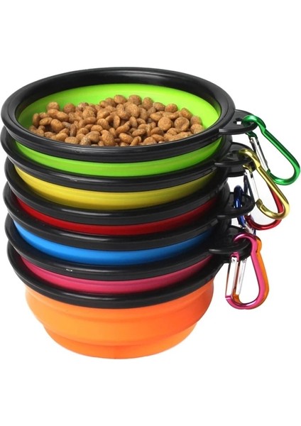 350ML Siyah Stil Köpek Uzatılabilir Su Kasesi Silikon Kase Outdoo Seyahat Taşınabilir Katlanabilir Köpekler Kedi Kaseleri Besleyici Katlanabilir Su Şişesi Köpek (Yurt Dışından) fiyatları
