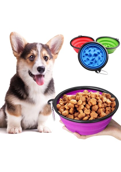 Pembe Tarzı L Beden Yeni Pet Köpek Kase Katlanır Seyahat Kase Köpek Için Taşınabilir Katlanabilir Katlanır Silikon Yumuşak Köpek Kase Pet Kedi Maması Su Besleme (Yurt Dışından) modelleri