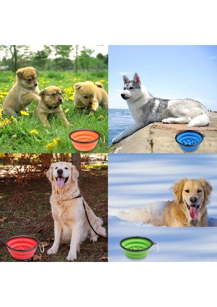 Pembe Tarzı L Beden Yeni Pet Köpek Kase Katlanır Seyahat Kase Köpek Için Taşınabilir Katlanabilir Katlanır Silikon Yumuşak Köpek Kase Pet Kedi Maması Su Besleme (Yurt Dışından) indirimleri