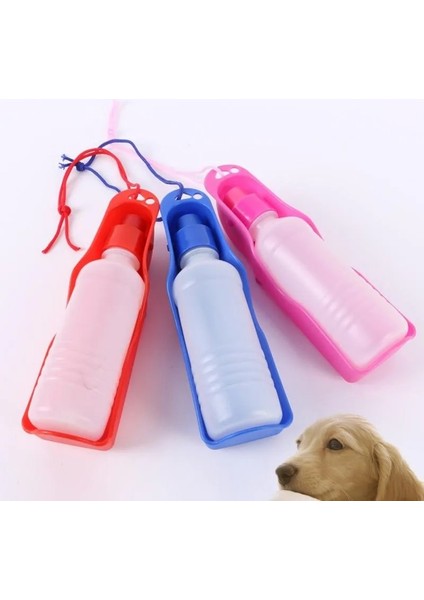 Kırmızı Stil 3 Renk 250ML Pet Köpek Seyahat Spor Su Şişesi Tiryakisi Açık Yem Içme Şişe Su Besleyici Taşınabilir Köpek Yavrusu Bakım Kaynağı (Yurt Dışından) indirimleri