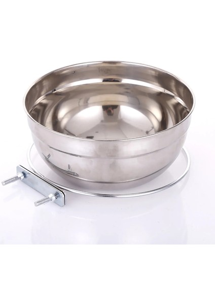 F Stili 25 # Sıradan Paslanmaz Çelik Köpek Kase Kafesi Asılı Sabit Köpek Havzası Besleyici Su Kasesi Pet Köpek Kediler Yavrusu Için Açık Gıda Çanak (Yurt Dışından)