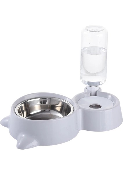 Gri-M Tarzı 2021 Yeni Pet Köpek Kaseleri Kedi Otomatik Besleyici Kase Süspansiyon Dingwater 500ML Şişe Pet Kafes Hayvanlar Malzemeleri Için Uygun (Yurt Dışından)