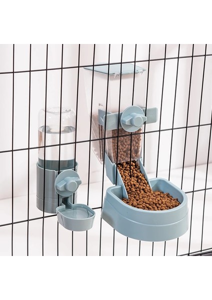 Gri-M Tarzı 2021 Yeni Pet Köpek Kaseleri Kedi Otomatik Besleyici Kase Süspansiyon Dingwater 500ML Şişe Pet Kafes Hayvanlar Malzemeleri Için Uygun (Yurt Dışından) fırsatları