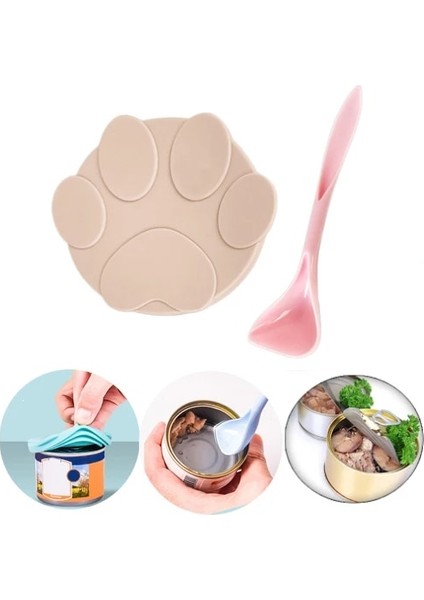 No.1 Tarzı Yeniden Kullanılabilir Pet Kutu Kapağı Silikon Konserve Kapak Mühürlü Besleyiciler Gıda Can Kapağı Yavru Köpek Kedi Depolama Kapağı Sağlık Pet Günlük Malzemeler (Yurt Dışından) fırsatları