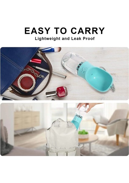 Fliter Tarzı Beyaz 550ML ml Sızdırmaz Taşınabilir Pet Su Şişesi, Yürüyüş Için Büyük Köpek Su Besleyici, Yavru Kedi Seyahat Su Şişesi (Yurt Dışından) indirimleri