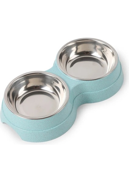 B Tarzı Çift Pet Kaseler Köpek Maması Su Besleyici Paslanmaz Çelik Pet Içme Bulaşık Besleyici Kedi Yavrusu Besleme Malzemeleri Küçük Köpek Aksesuarları (Yurt Dışından) indirimleri