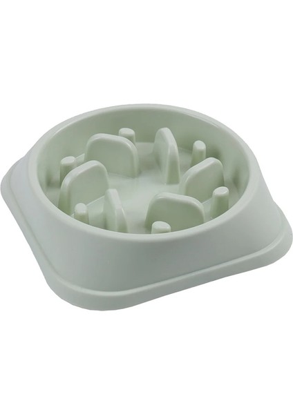 Yeşil Stil 1 Adet Pet Köpek Kase Yavaş Besleyici Plastik Boğulma Önleyici Yavru Kedi Yeme Çanak Kase Anti-Gulping Gıda Pet Kase (Yurt Dışından)