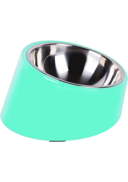 Yeşil Stil S 150ML-0.5CUP Ücretsiz Özelleştirilmiş Evcil Hayvan Adı Evcil Hayvan Malzemeleri Pet Kaseler Karışıklık Ücretsiz Köpekler ve Kediler Için 15 Derece Eğimli Kase Lcup Siyah (Yurt Dışından)
