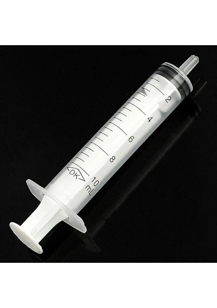 10ML Tarzı Tek Kullanımlık Plastik L Enjektör Şırınga Laboratuvar Besin Ölçümü Için Iğne Yok (Yurt Dışından)