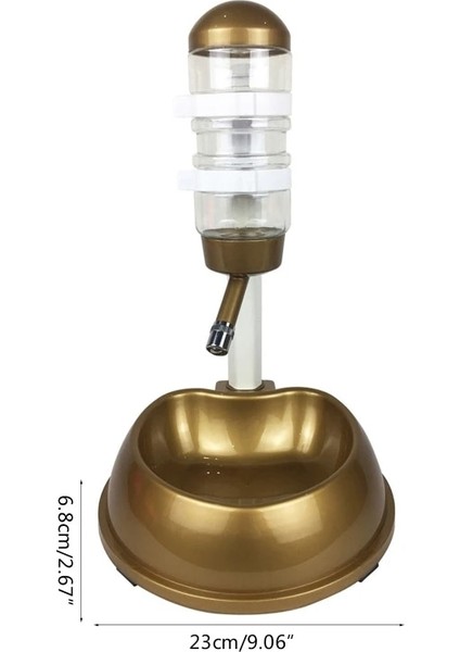 Altın Tarzı Otomatik Pet Tiryakisi Köpek Kaseleri Su Şişeleri Evrensel Köpek Tiryakisi Besleyici Kaldırılabilir Kase Dispenser Kase Köpek Pet Ürünleri HX6D (Yurt Dışından) fiyatları