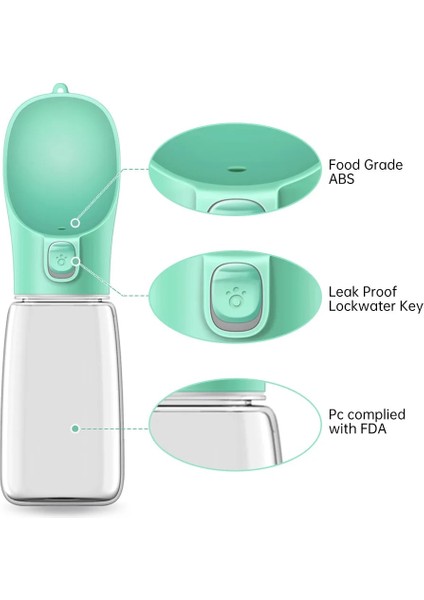 Beyaz-2 Tarzı 550ML Pet Köpek Su Şişesi Taşınabilir Şişe Seyahat Sızdırmaz Su Şişesi Küçük Orta Büyük Köpek Kedi Pet Ürünleri Için Açık Kase (Yurt Dışından) fiyatları