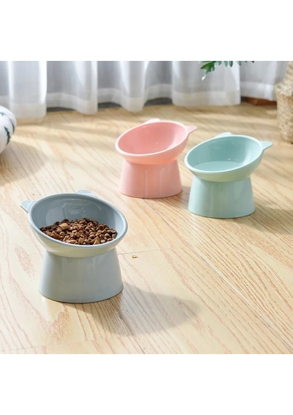 No.3 Tarzı 45° Boyun Koruyucu Kedi Kase Yüksek Ayak Köpek Kase Kedi Maması Su Kasesi Pp Malzeme Anti-Devrilme Binaural Pet Besleme Besleme Kasesi (Yurt Dışından) indirimleri