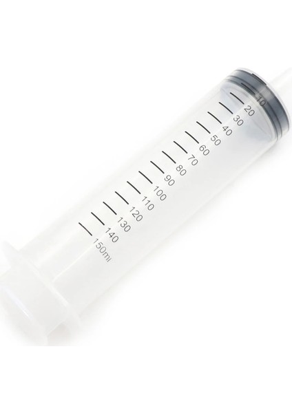 150ML Tarzı Yeniden Kullanılabilir Büyük Büyük Hidropolastik 50ML 150ML Besin Steril Sağlık Ölçme Şırıngası Araçları 1 * Şırınga (Yurt Dışından) fiyatları