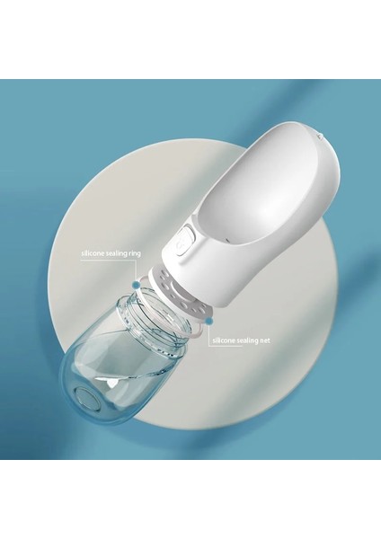 S Beyaz Şişe Stili Taşınabilir Pet Köpek Su Şişesi Seyahat Yavru Kedi Içme Kabı Açık Pet Su Sebili Besleyici Küçük Büyük Köpekler Için Pet Ürün (Yurt Dışından) fırsatları