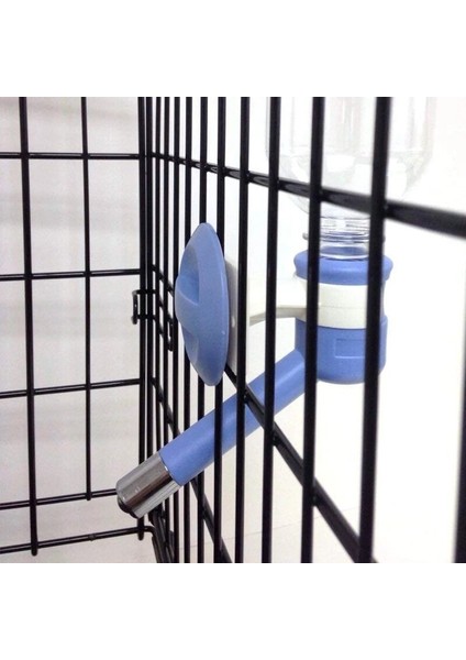 Mavi Stil 250ML ml Damlamasız Köpek Su Şişesi En Iyi Hayvanlar Tel Kafes Dağıtıcı Waterer Sızdırmaz Nozul Evcil Hayvanlar Sandık Suluk Bunny Tavşanlar (Yurt Dışından) fırsatları