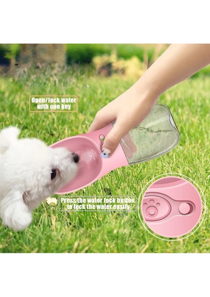 Mavi Stil 550 ml Tüm Köpek ve Kedi Seyahat Için Taşınabilir Pet Köpek Su Şişesi Içme Kaseler Açık Pet Su Sebili Besleyici Şişe Pet Ürün (Yurt Dışından) modelleri