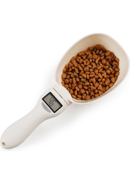 Pet Gıda Tartı Elektronik Ölçme Aracı Yeni Köpek Kedi Besleme Kasesi Ölçme Kaşığı Mutfak Terazisi Dijital Ekran 250ML (Yurt Dışından) fırsatları