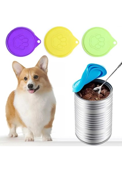 Et Pet Food Can Kapakları Taşınabilir Bpa Içermeyen Çoğu Köpek ve Kedi Maması Için Yeniden Kullanılabilir Teneke Kutu Kapakları Konserve Depolama Taze Tutma Kapağı (Yurt Dışından) fırsatları