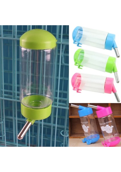 Sıcak Satış 500ML Pet Su Sebili Köpek Kuş Asılı Şişe Otomatik Besleyici Tavşan Yeni (Yurt Dışından) modelleri