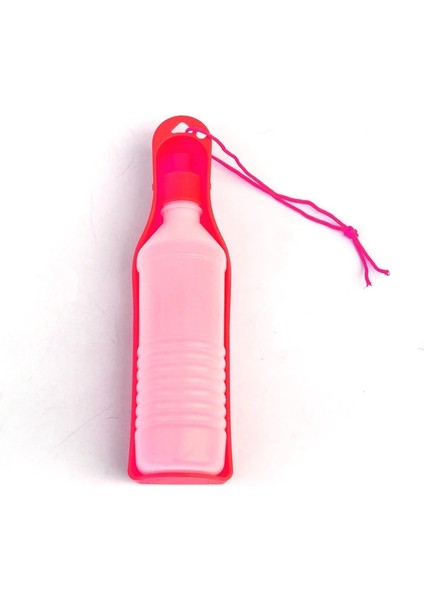 Kırmızı Stil 250 ml 250MLML Pet Plastik Taşınabilir Içecek Su Şişesi Köpek Malzemeleri Açık Seyahat Içme Evcil Köpek Su Şişesi Pet Malzemeleri (Yurt Dışından)
