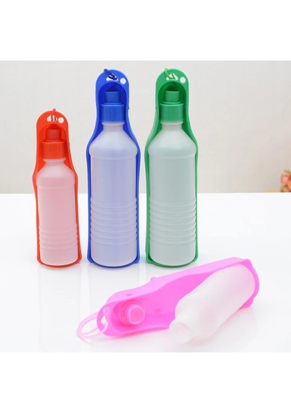 Kırmızı Stil 250 ml 250MLML Pet Plastik Taşınabilir Içecek Su Şişesi Köpek Malzemeleri Açık Seyahat Içme Evcil Köpek Su Şişesi Pet Malzemeleri (Yurt Dışından)