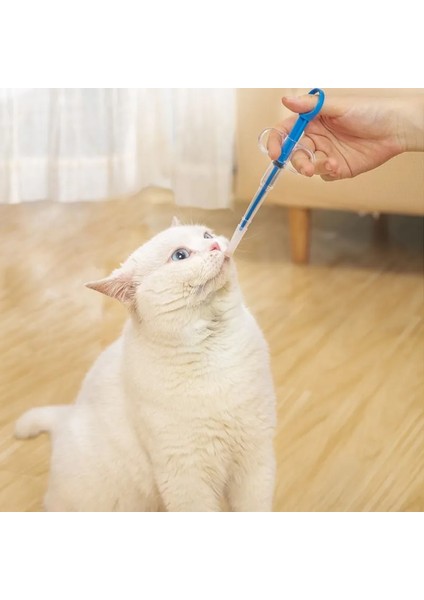 Kırmızı Stil Et Ilaç Şırınga Tablet Hap Tabancası Piller Itmeli Dağıtıcı Ilaç Su Süt Şırıngası Köpek Kedi Yavrusu Besleme Kiti (Yurt Dışından)