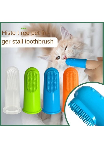 Turuncu Tarzı Süper Yumuşak Pet Parmak Diş Fırçası Oyuncak Köpek Fırçası Kötü Nefes Tartar Diş Aracı Köpek Kedi Temizleme Pet Malzemeleri Köpek Aksesuarları (Yurt Dışından)