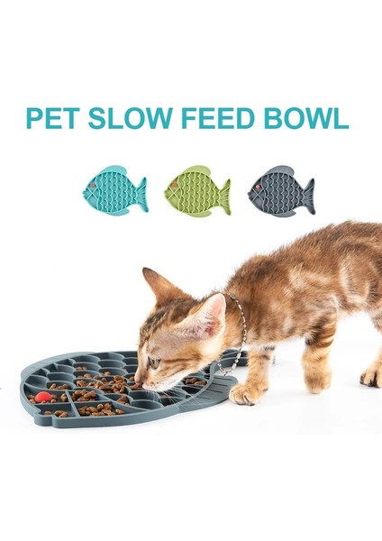 Gri Balık Stili Pet Köpek Besleme Mama Kasesi Silikon Köpek Besleme Yalama Pedi Köpek Yavaş Besleyici Bulaşık Tedavisi Köpekler Için Dağıtım Matı Kediler Yavaş Yemek Kaseleri (Yurt Dışından) modelleri