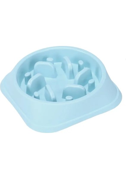 Mavi 1 Stil Resim Gösterdiği Gibi Yavaş Besleyici Köpek Kasesi Etkileşimli Aşağı Yem Yeme Büyük Yem Evcil Hayvan Şişirme Durdurma (Yurt Dışından)