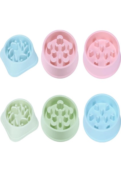 Mavi 1 Stil Resim Gösterdiği Gibi Yavaş Besleyici Köpek Kasesi Etkileşimli Aşağı Yem Yeme Büyük Yem Evcil Hayvan Şişirme Durdurma (Yurt Dışından) fiyatları