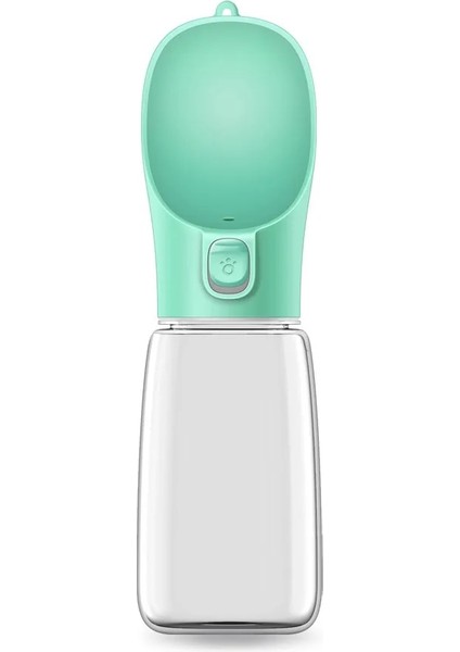Yeşil Stil 350 ml Pet Köpek Su Şişesi Taşınabilir Şişe Seyahat Sızdırmaz Su Şişesi Küçük Orta Büyük Köpek Kedi Pet Ürünleri Için Açık Kase (Yurt Dışından)